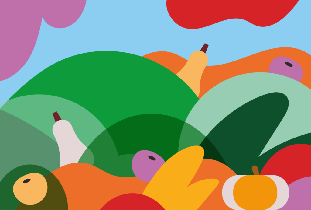 medicinsk vægttabsbehandling og sunde kostvaner med grønt og frugt