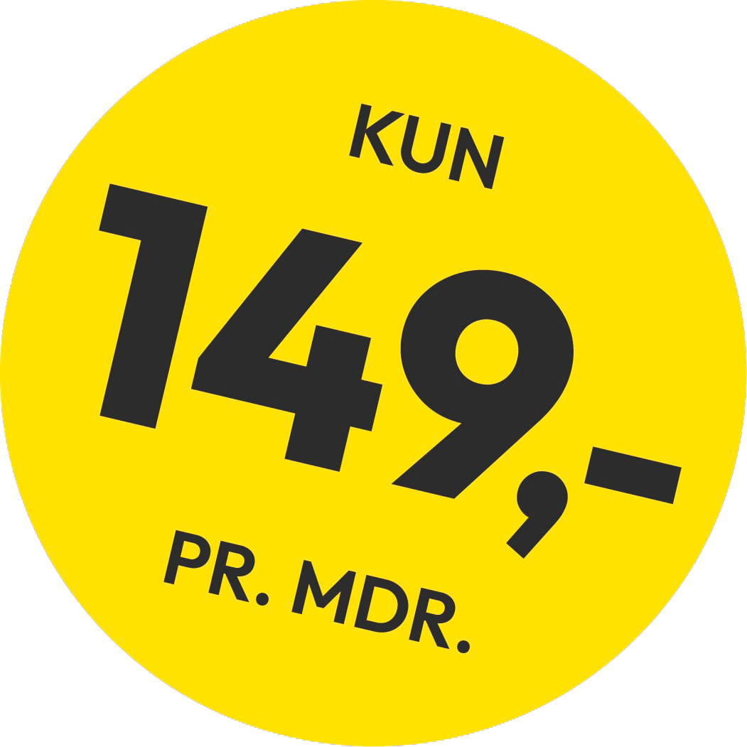 Medicinsk vægttab - Pris kun 149 pr. måned